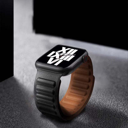 Magnetic Leather Band