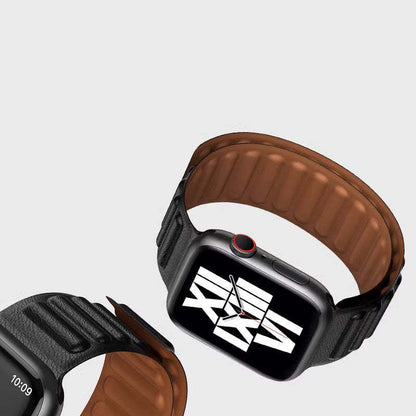 Magnetic Leather Band
